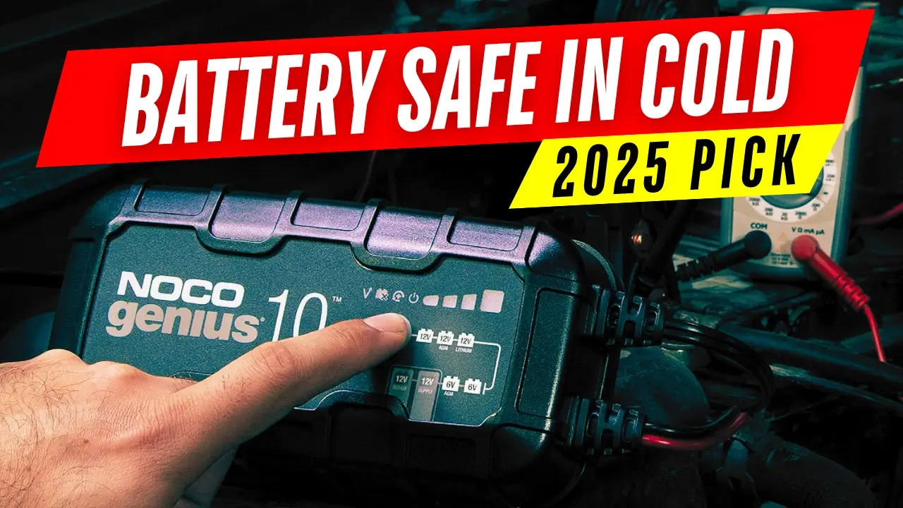 Best car battery maintainers for cold weather