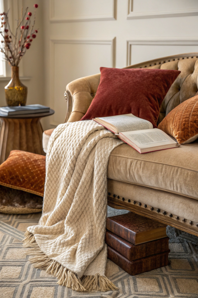 Layering on the Warmth: Textiles and Texture for Ultimate Coziness