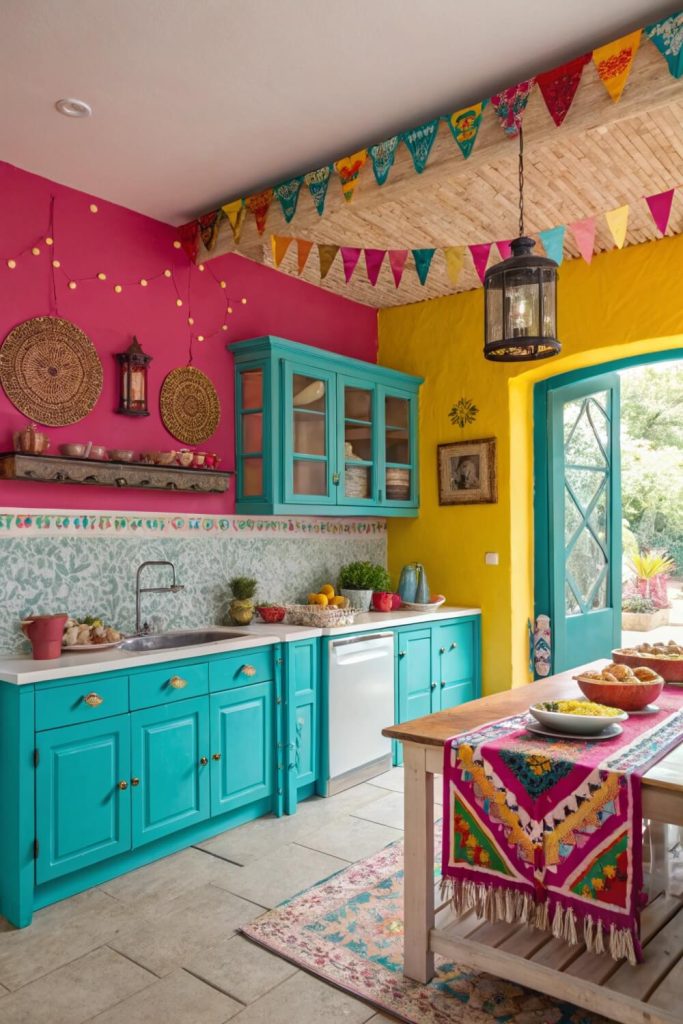 The Fiesta Feel: Vibrant Colors and Playful Accents