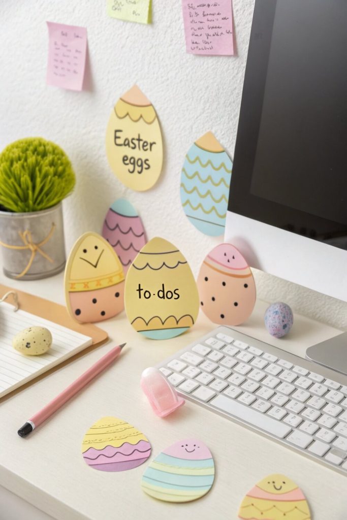 Pastel Sticky Note "Easter Egg Hunt"
