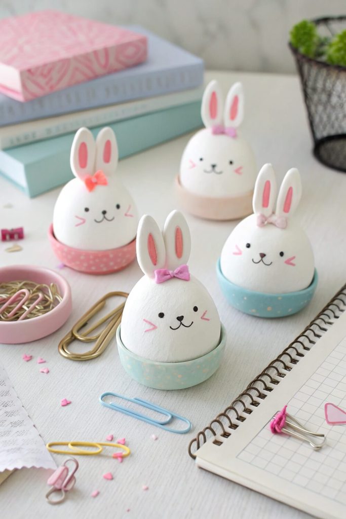 Bunny Paperclip Holders