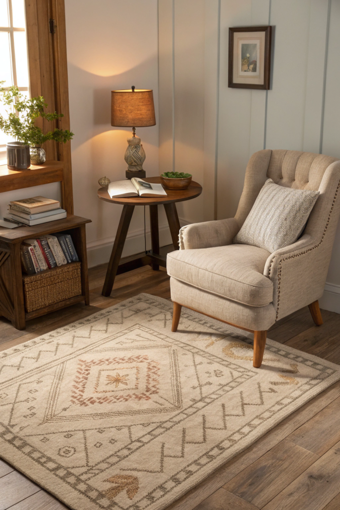 A Rug: Defining Your Cozy Space