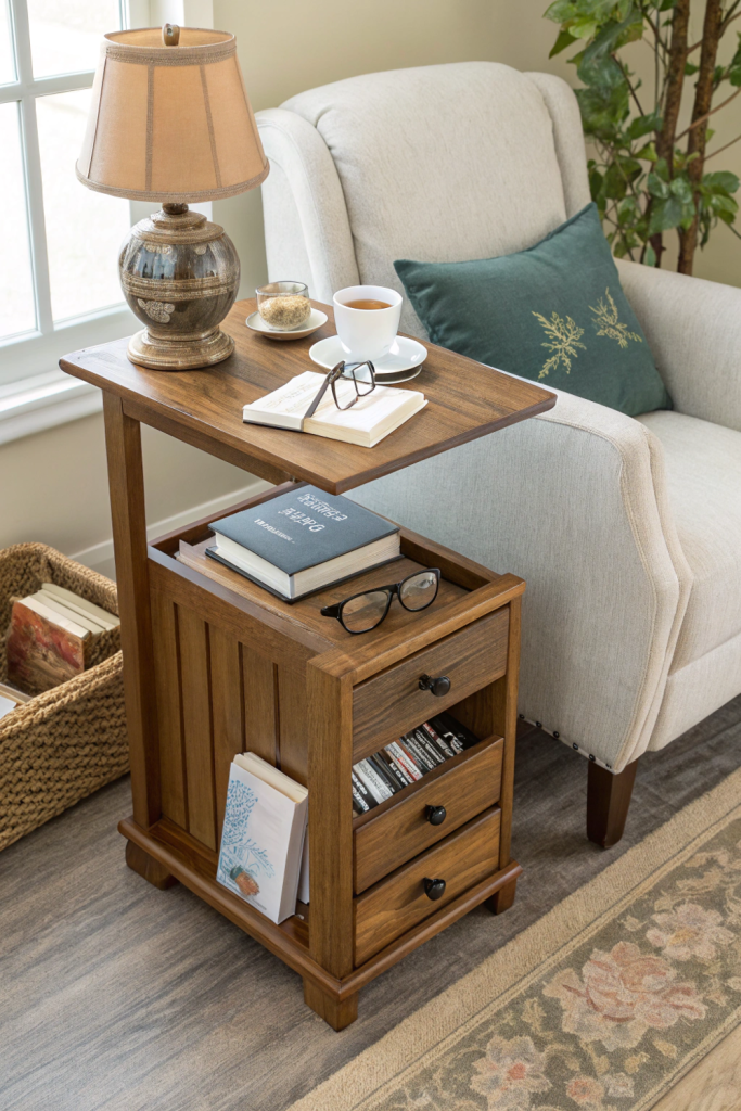 A Side Table: Keeping Essentials Within Reach