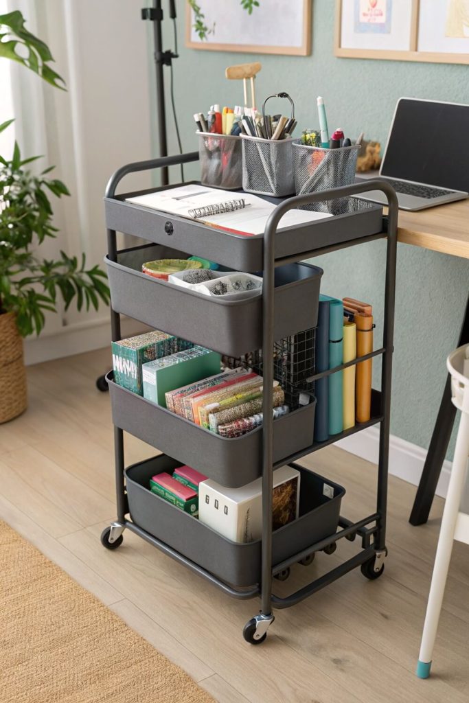 Use a Rolling Cart