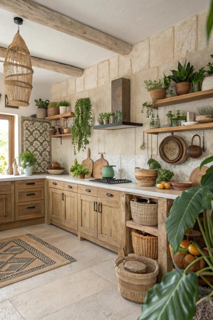 Transform Your Kitchen with Boho Vibes