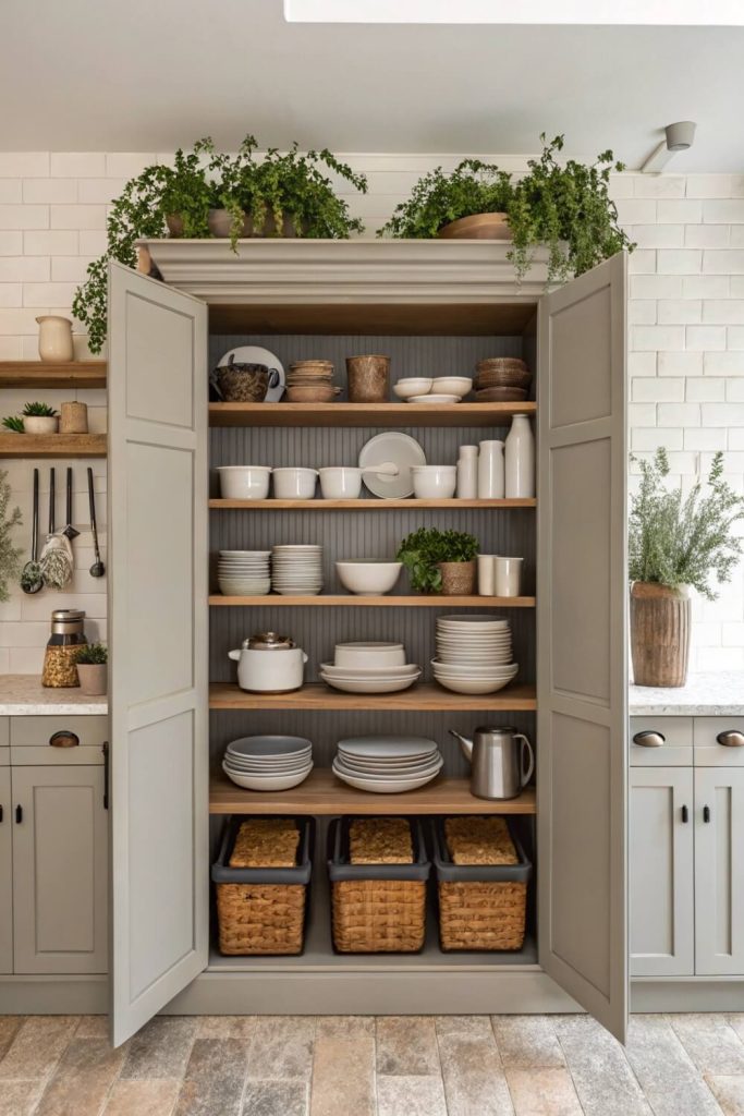 Magic of Open Shelving in Small Kitchens