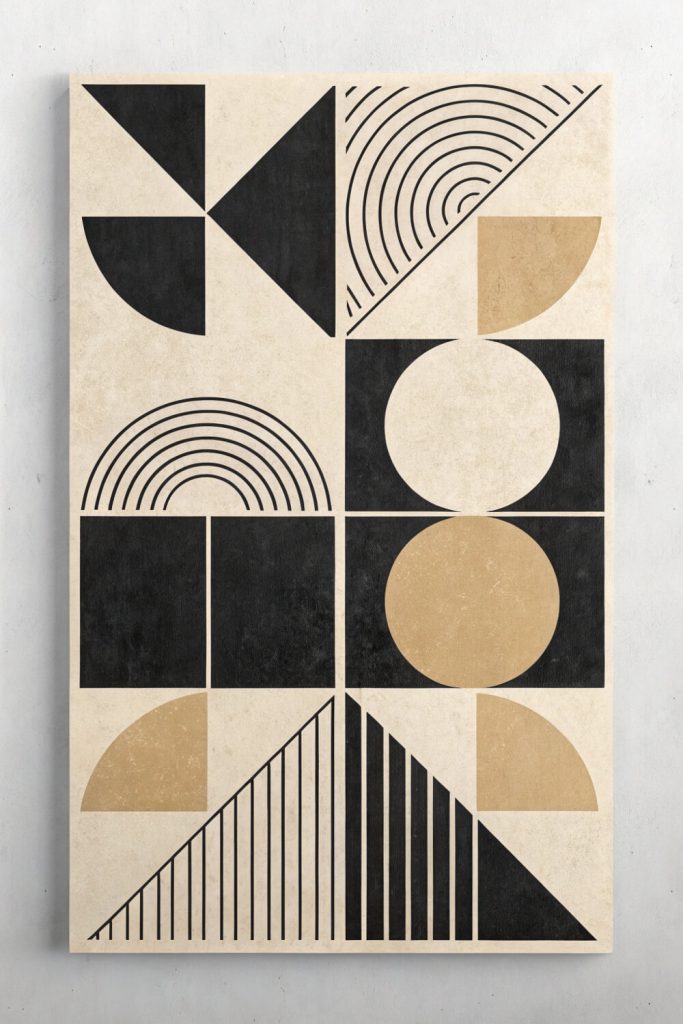 Geometric Simplicity with a Textured Touch