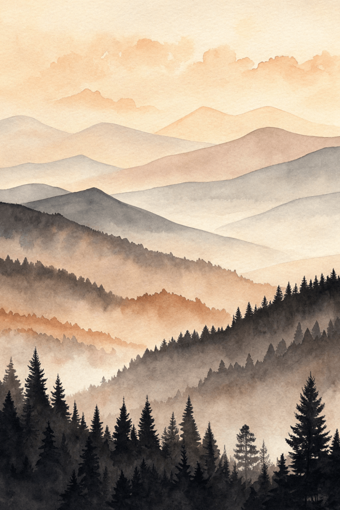 Layered Washes and Subtle Gradients