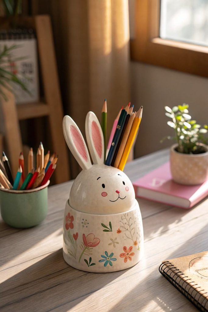 Bunny Ear Pencil Holders