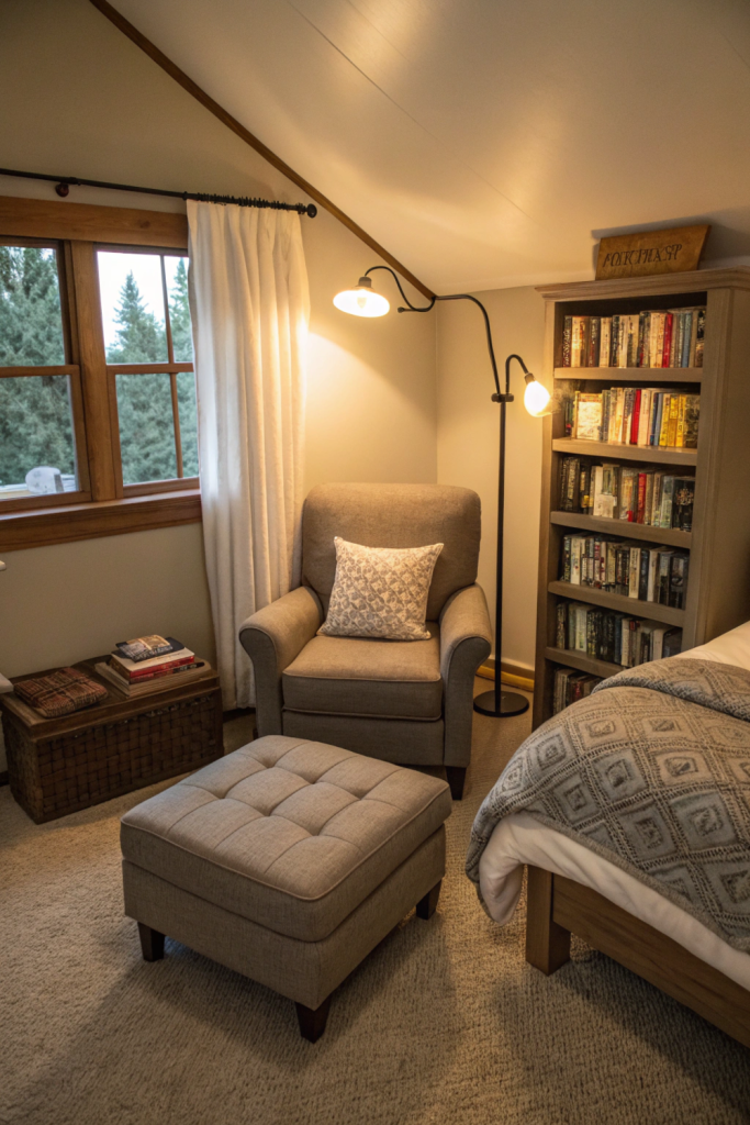 Bedroom Book Nook