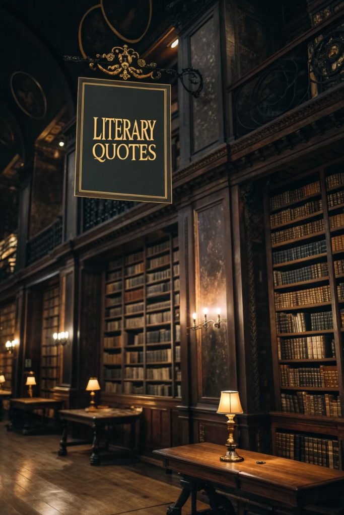 Literary Quote Wall Art